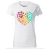 Dámské tričko SRDCE Z TLAPEK Chrápátko®