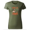 Dámské tričko WHAT UP DAWG Chrápátko®