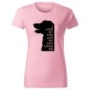 Dámské tričko I LOVE MY DOG Chrápátko®