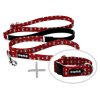 set obojek prepinaci voditko chrapatko christmas dog red
