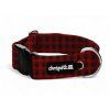Obojek pro psa Flannel red Chrápátko