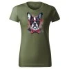 Dámské tričko BOSTON TERRIER 1 Chrápátko®