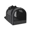 Přepravka VENTO pro psa i kočku - černá ekolen 2