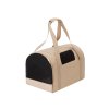 Přepravka VENTO pro psa i kočku - béžová ekolen