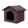 Domeček pro psa Horská chata - hnědá