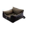 chrapatko autosedacka pro psa pawvelvet khaki 2