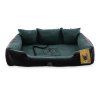 chrapatko autosedacka pro psa plushguard lahvove zelena 8