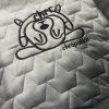 Autosedačka pro psa do auta "Dám si chrupku Vuitton" grey