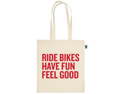 TrekRideBikesHaveFunFeelGoodToteBag 40634 A Primary