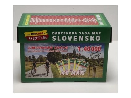 Darčeková sada máp Slovensko 1: 40 000