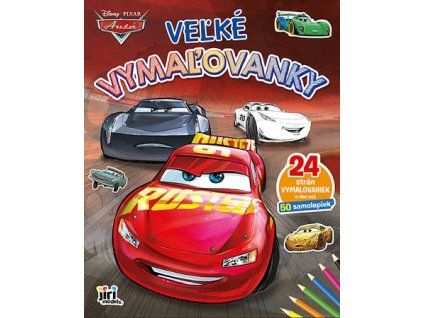 Veľké vymaľovanky - Autá