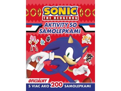 Ježko Sonic - Aktivity so samolepkami