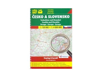 Česko a Slovensko 1:150 000, 1:4 000 000