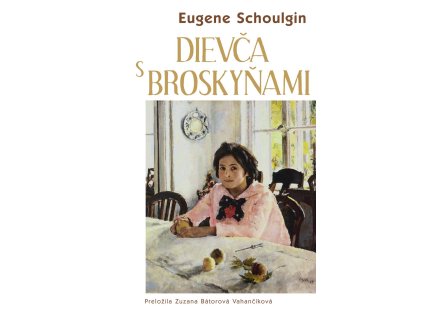 Dievča s broskyňami