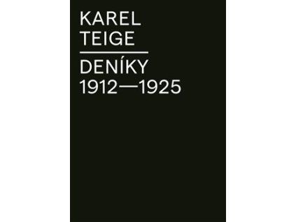 Deníky 1912 - 1925