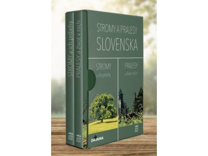 Stromy a pralesy Slovenska ( set v obale)