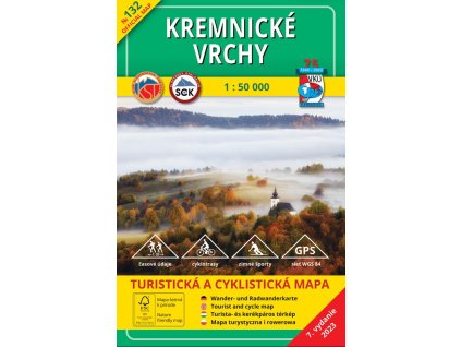 Kremnické Vrchy 1:50 000
