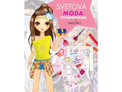 Svetová móda - vyfarbovanie a nálepky