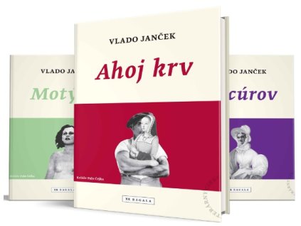 Sada 3x Janček (Motýľov / Kocúrov / Ahoj krv)