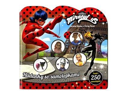 Čarovná Lienka a Čierny Kocúr - Hádanky so samolepkami