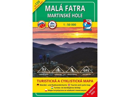 Malá Fatra - Martinské hole 1: 50 000