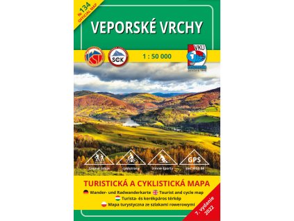 Veporské vrchy 1:50 000