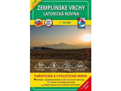 Zemplínske vrchy - Latorická rovina 1:50 000