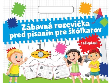 Zábavná rozcvička pred písaním pre škôlkarov