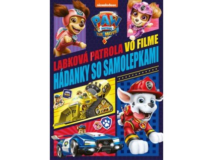 Labková patrola - Hádanky k filmu so samolepkami