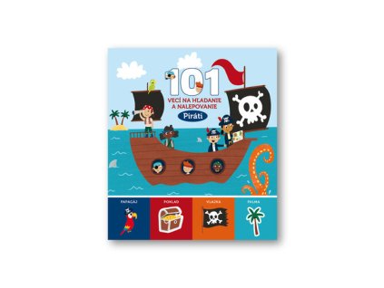 101 vecí na hľadanie a nalepovanie Piráti