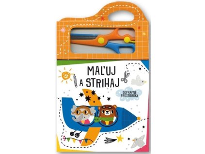 Maľuj a strihaj Dopravné prostriedky