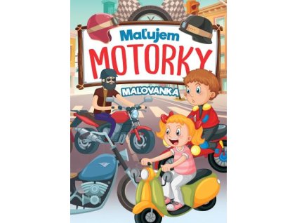 Maľujem motorky - maľovanka