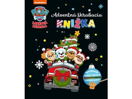 Labková patrola - Adventná škrabacia knižka