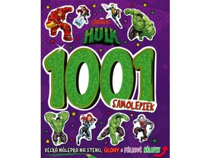 Marvel Avengers - Hulk 1001 samolepiek