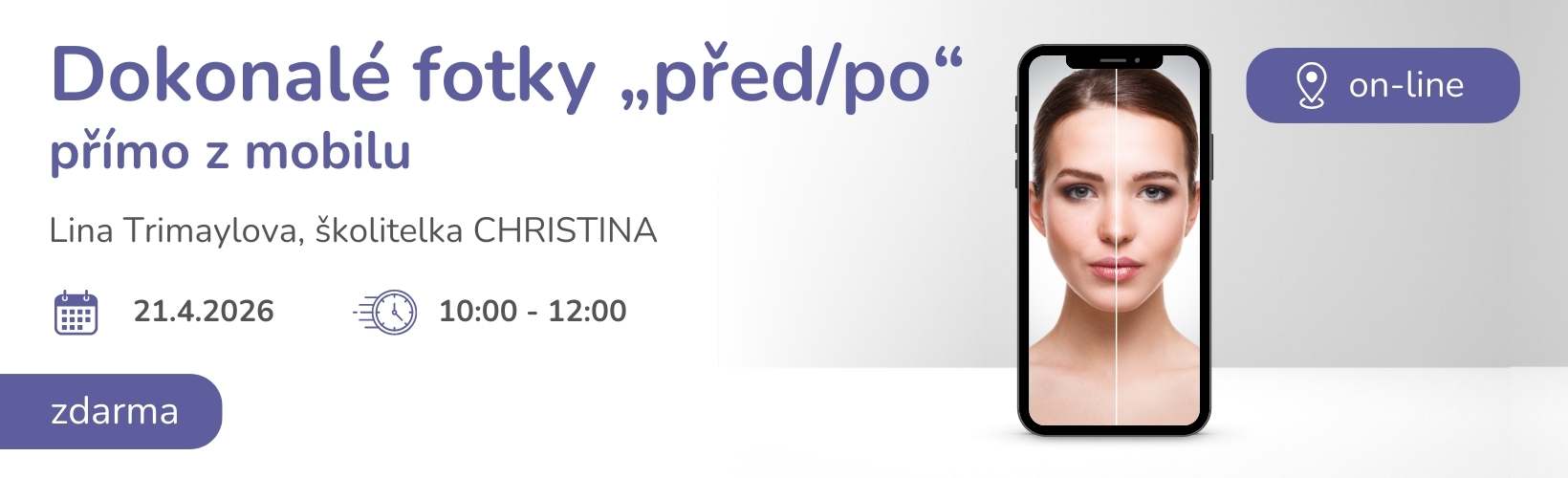 Webinář Dokonalé fotky před/po
