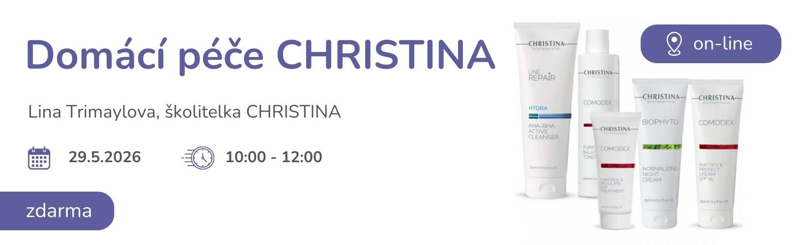Webinář Domácí péče CHRISTINA 29.5