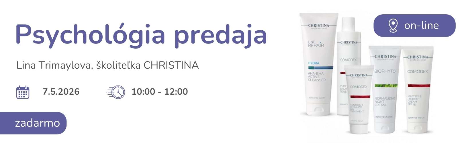 Webinár Psychológia predaja