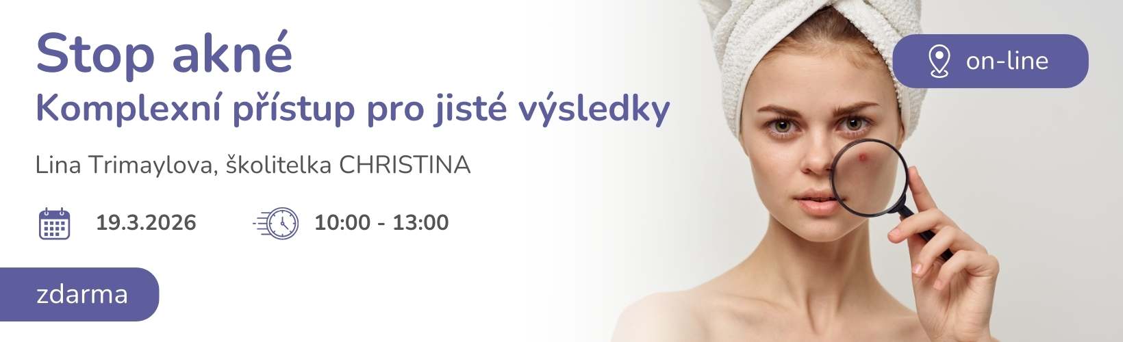 Webinář Stop akné