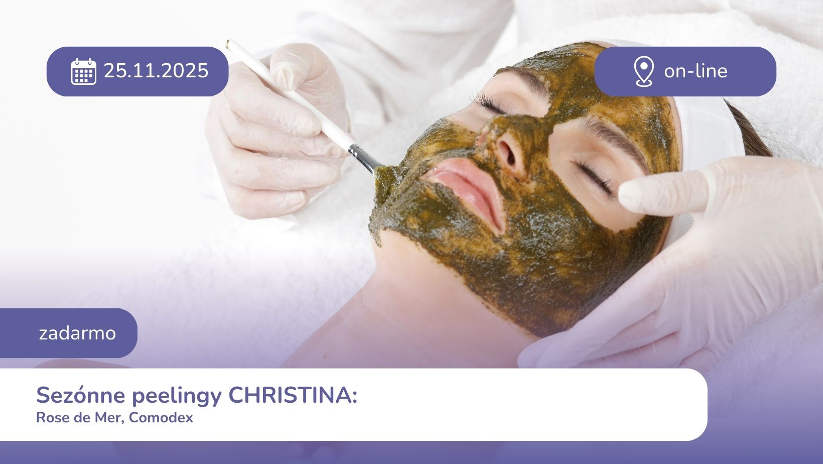Webinár Sezónne peelingy CHRISTINA