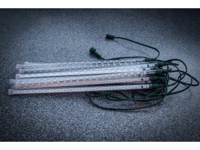 LED vánoční řetěz 12 trubic dl. 35 cm s efektem sněžení