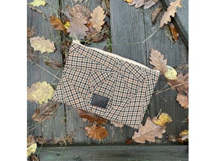 Obal na tablet, či praktický organizér -polstrovaný-24x16cm-upcyklovaný