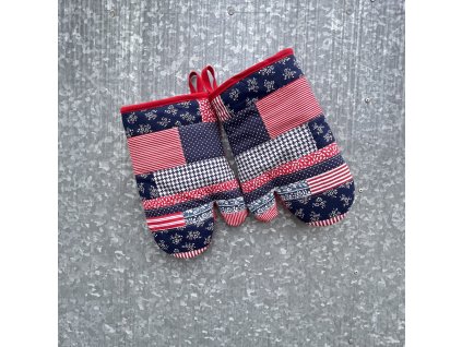 Kuchyňské rukavice s magnetem.