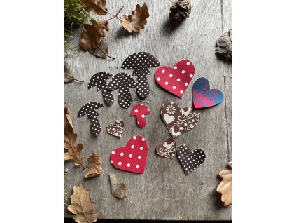 Set nažehlovacích záplat-12ks- staročeský