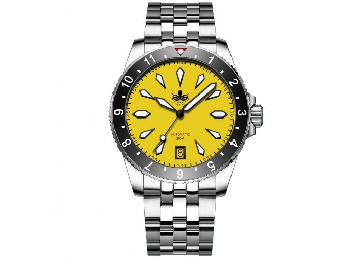 Phoibos Watch  Voyager 200M PY035F Yellow