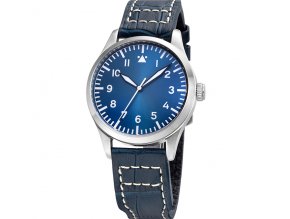 Tisell Watch Pilot Type A Blue 40 mm