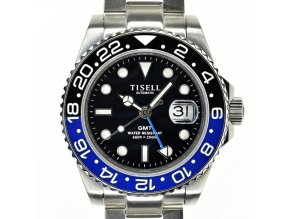 Tisell Watch GMT Batman Blue-Black