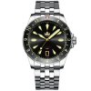 Phoibos Watch  Voyager 200M PY035C Black