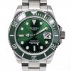 Tisell Watch Sub 9015 Green Date