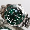 Tisell Watch Sub 9015 Green Date