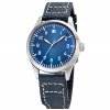 Tisell Watch Pilot Type A Blue 40 mm